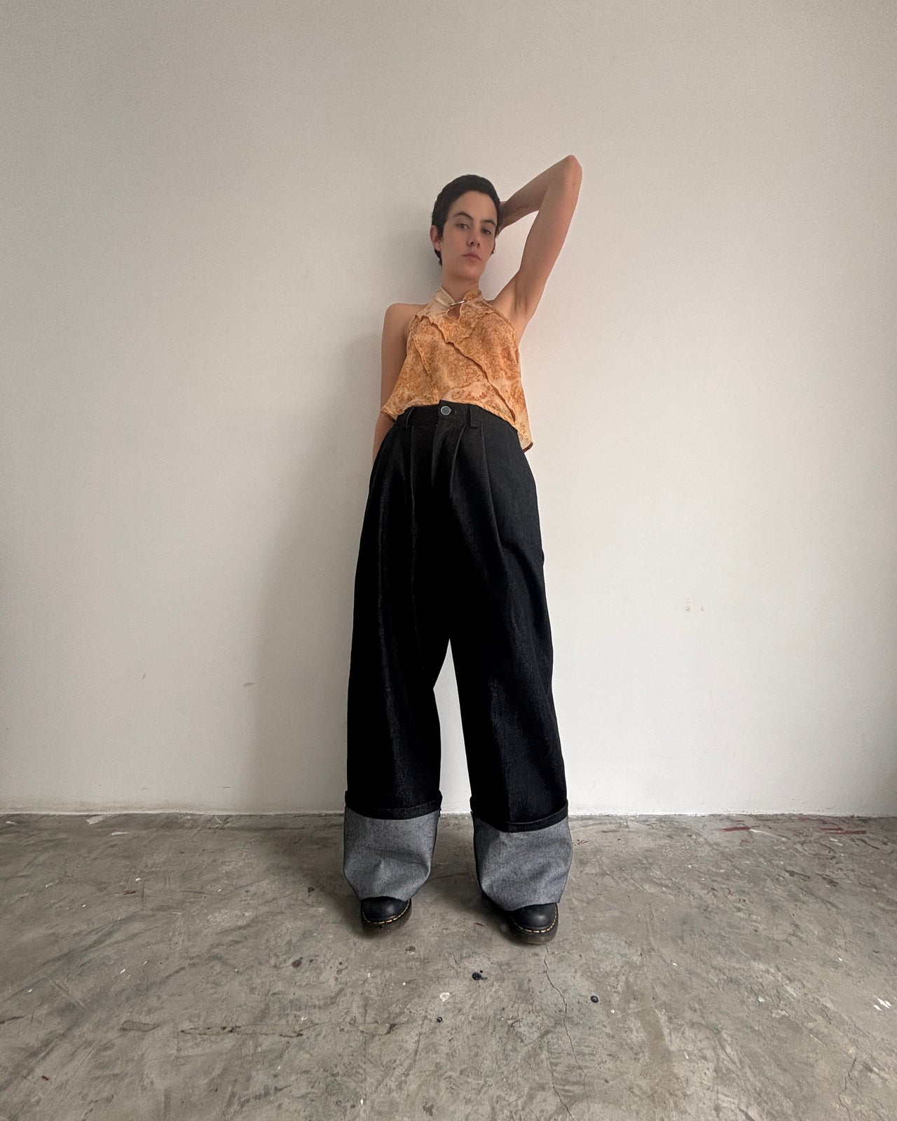 Bombacho Denim Pants
