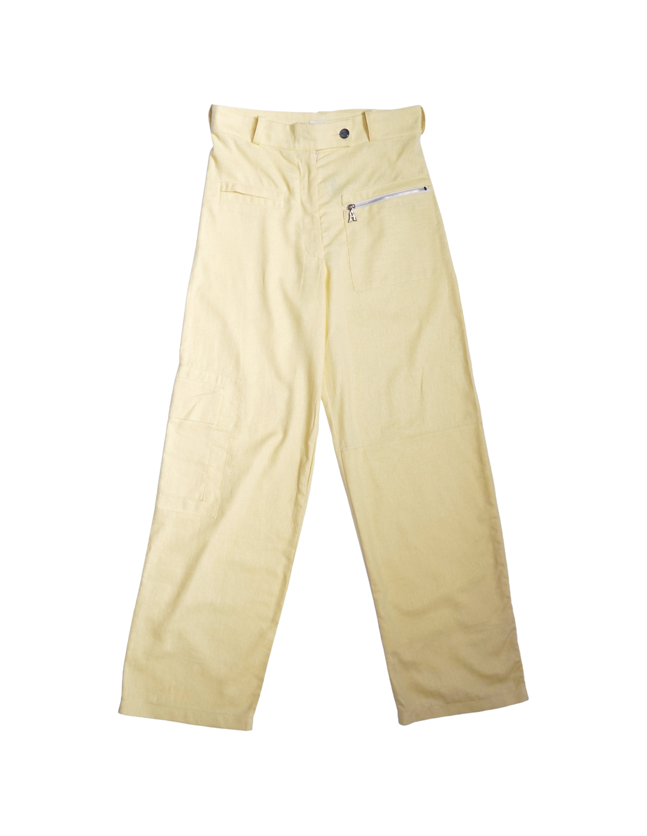 Yellow Linen Pants