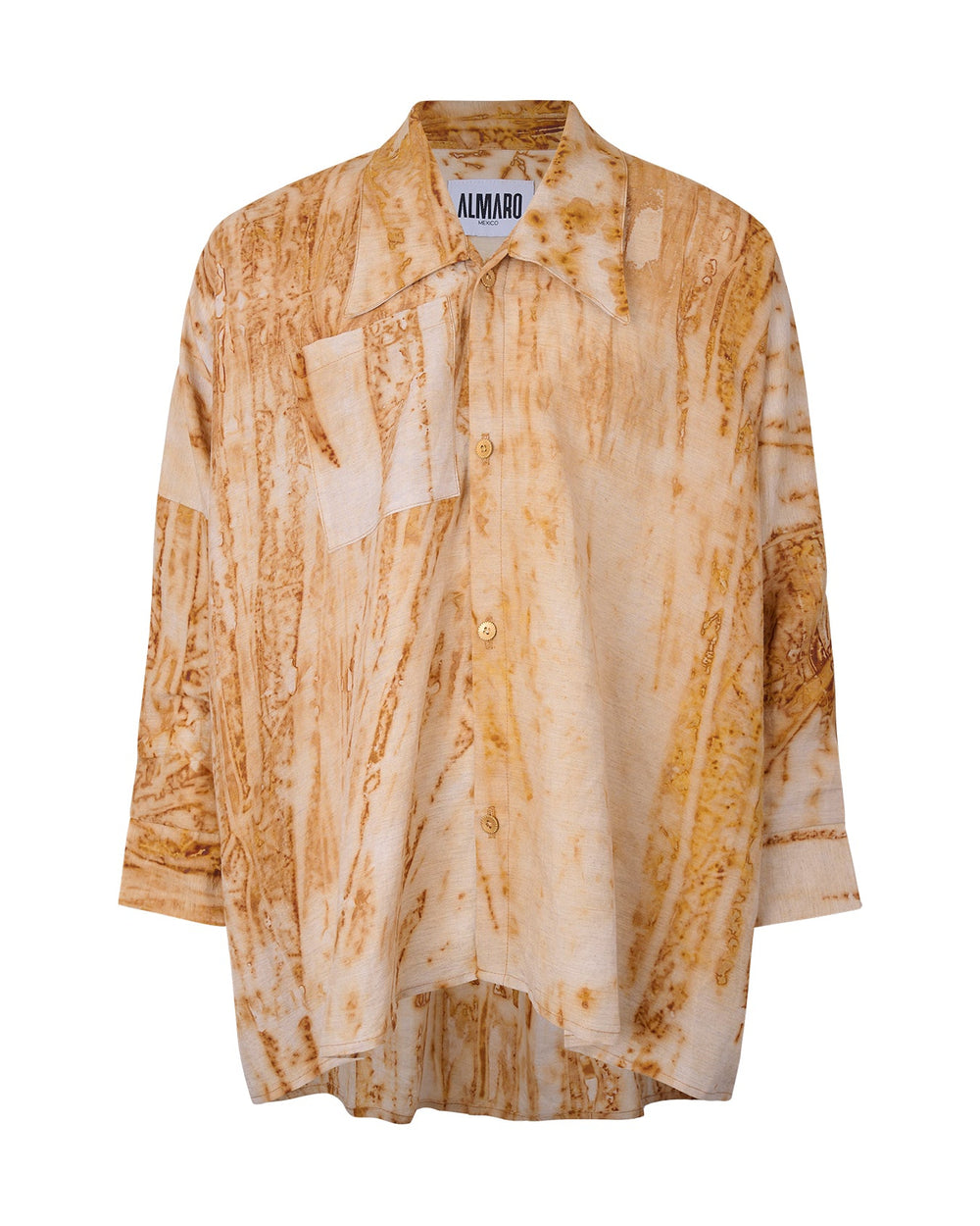 Rust Linen Joker Shirt