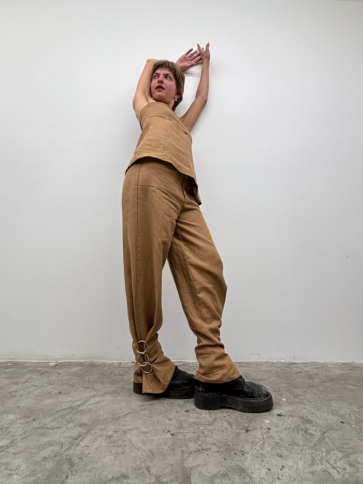 Camel Globo Pants