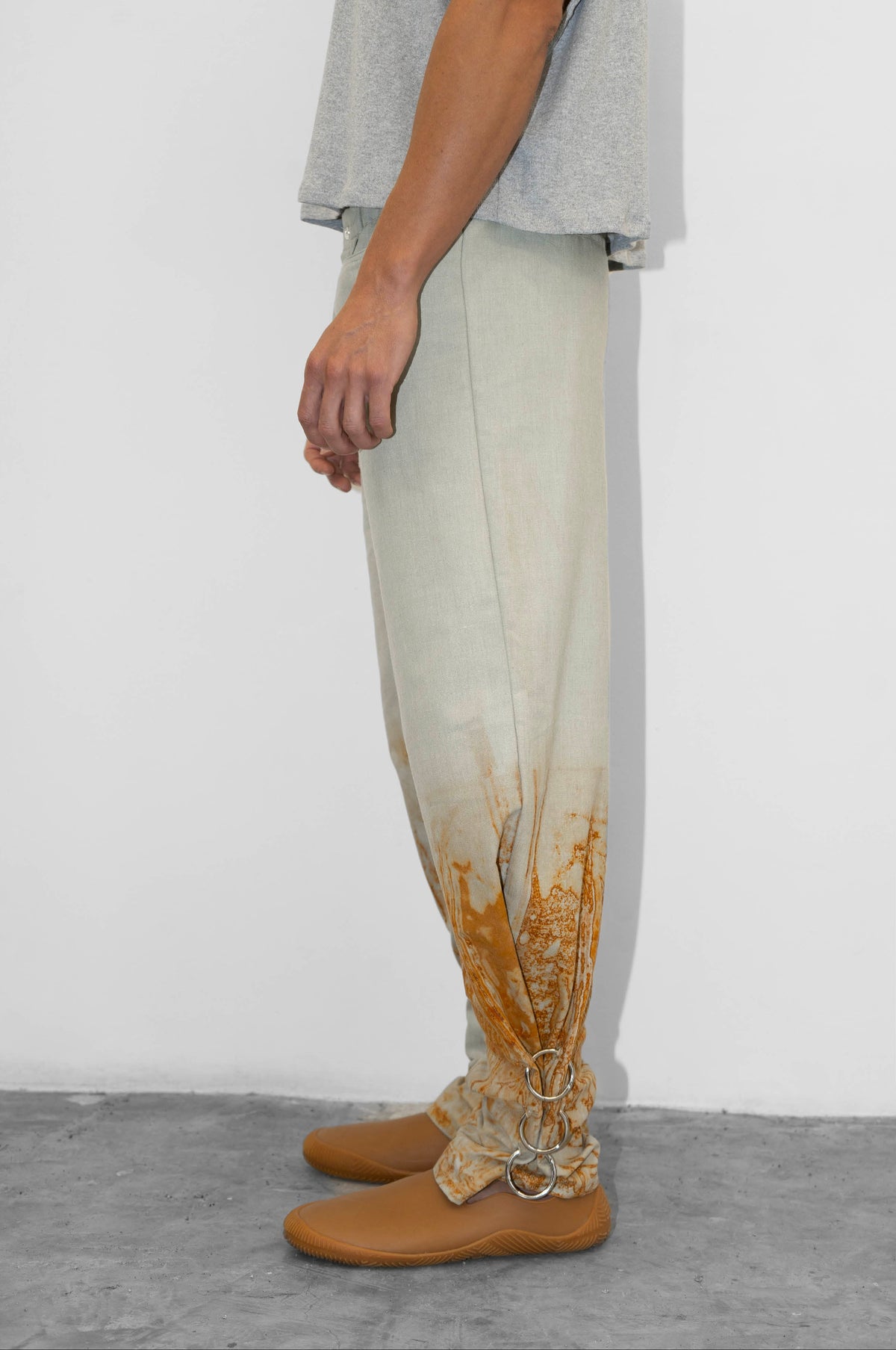 Rust-Green Globo Pants