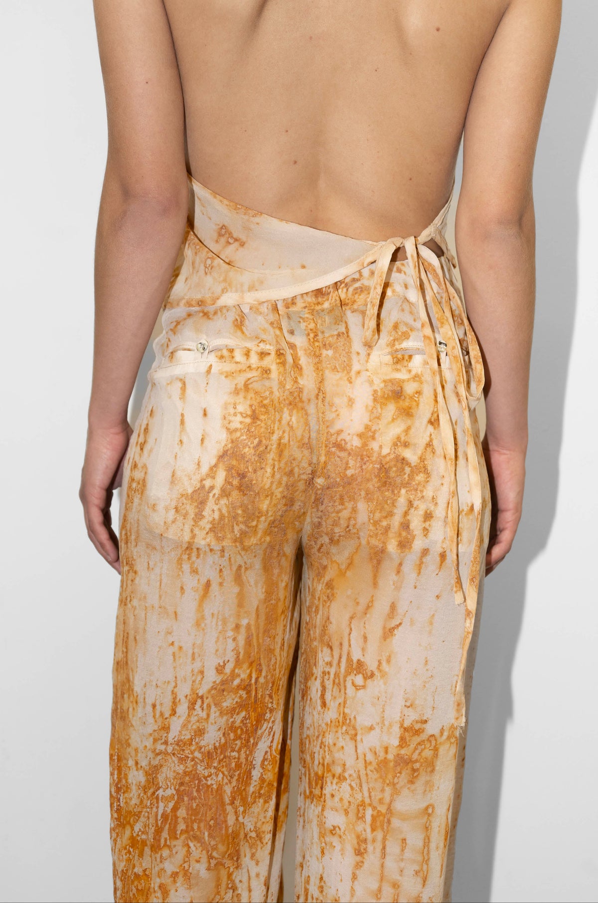 Full-Rust Globo Pants