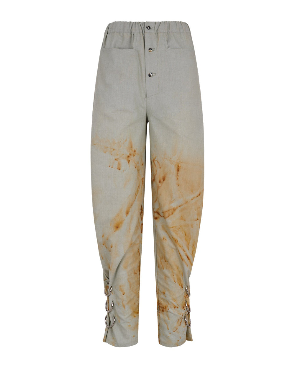Rust-Green Globo Pants