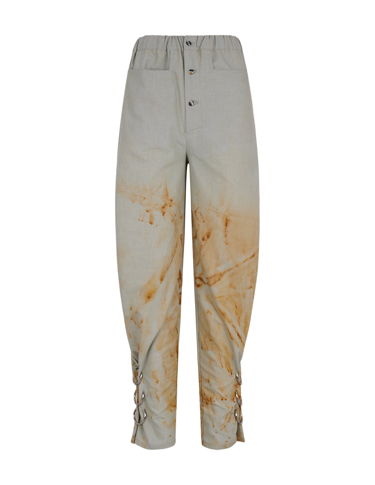 Rust-Green Globo Pants
