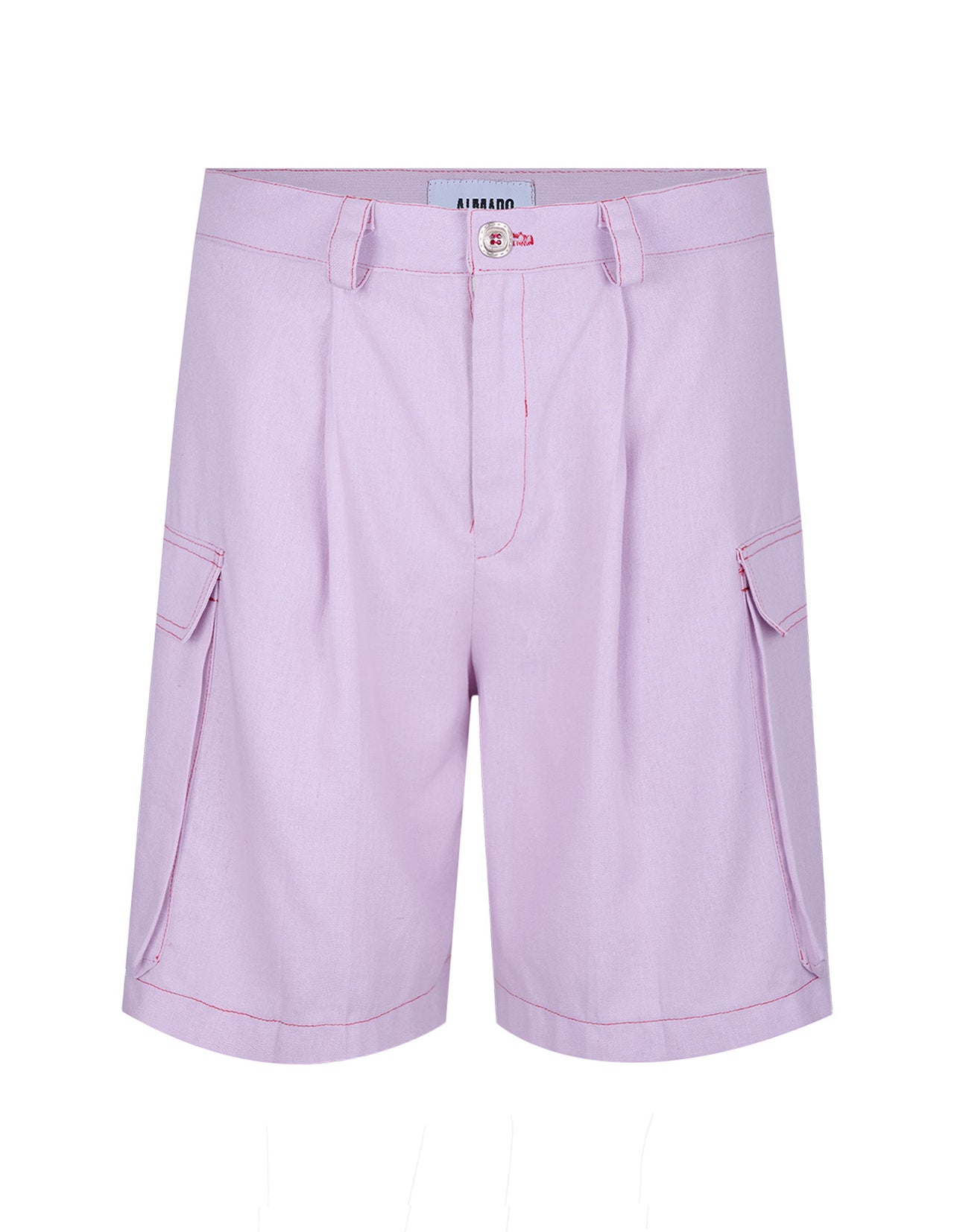 Lilac Cargo Shorts