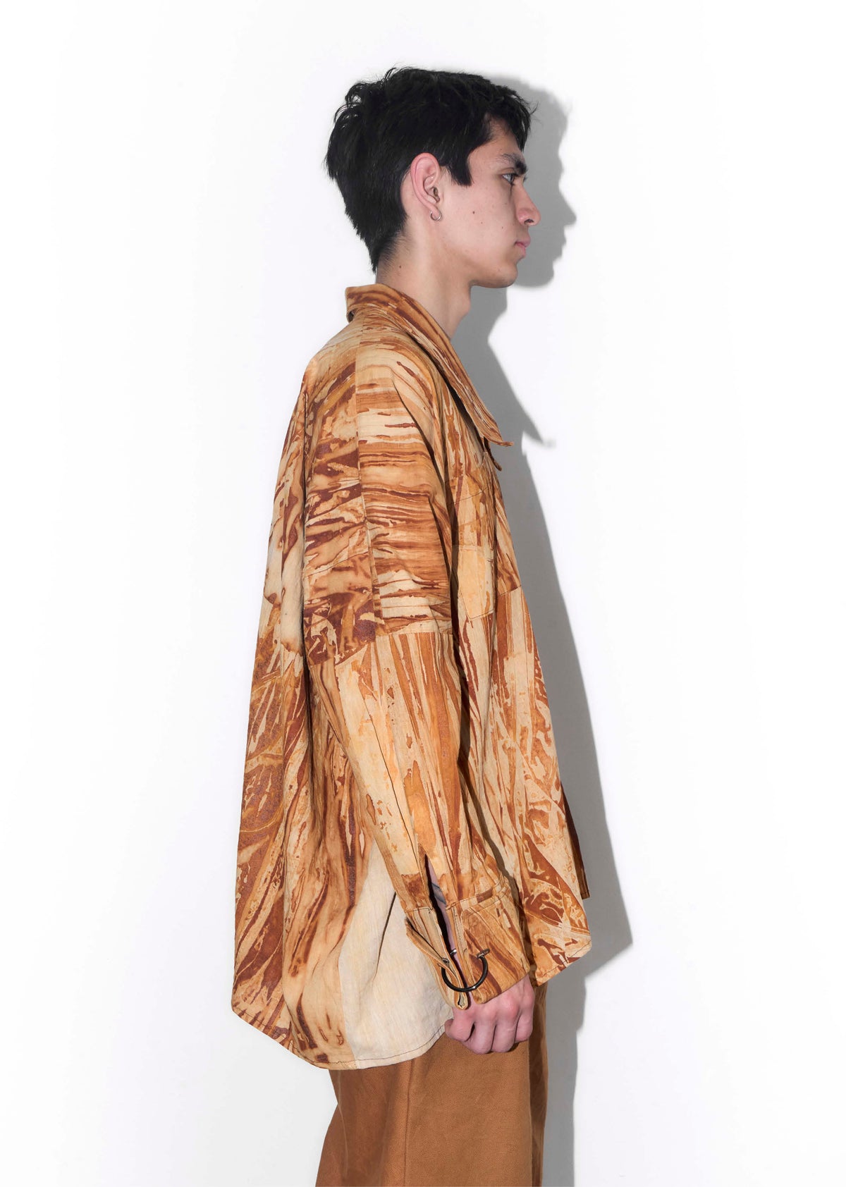 Rust Linen Joker Shirt