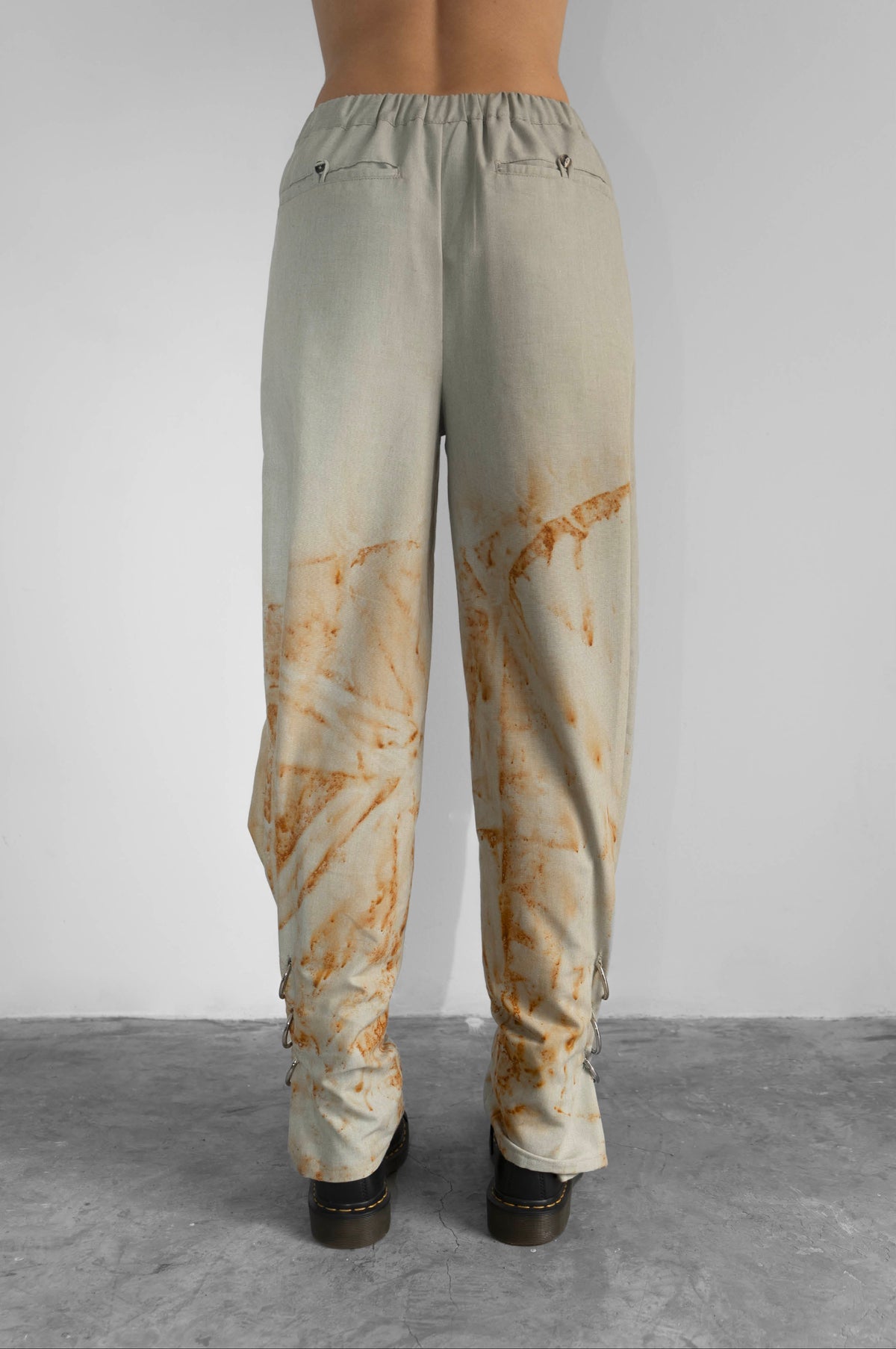 Rust-Green Globo Pants