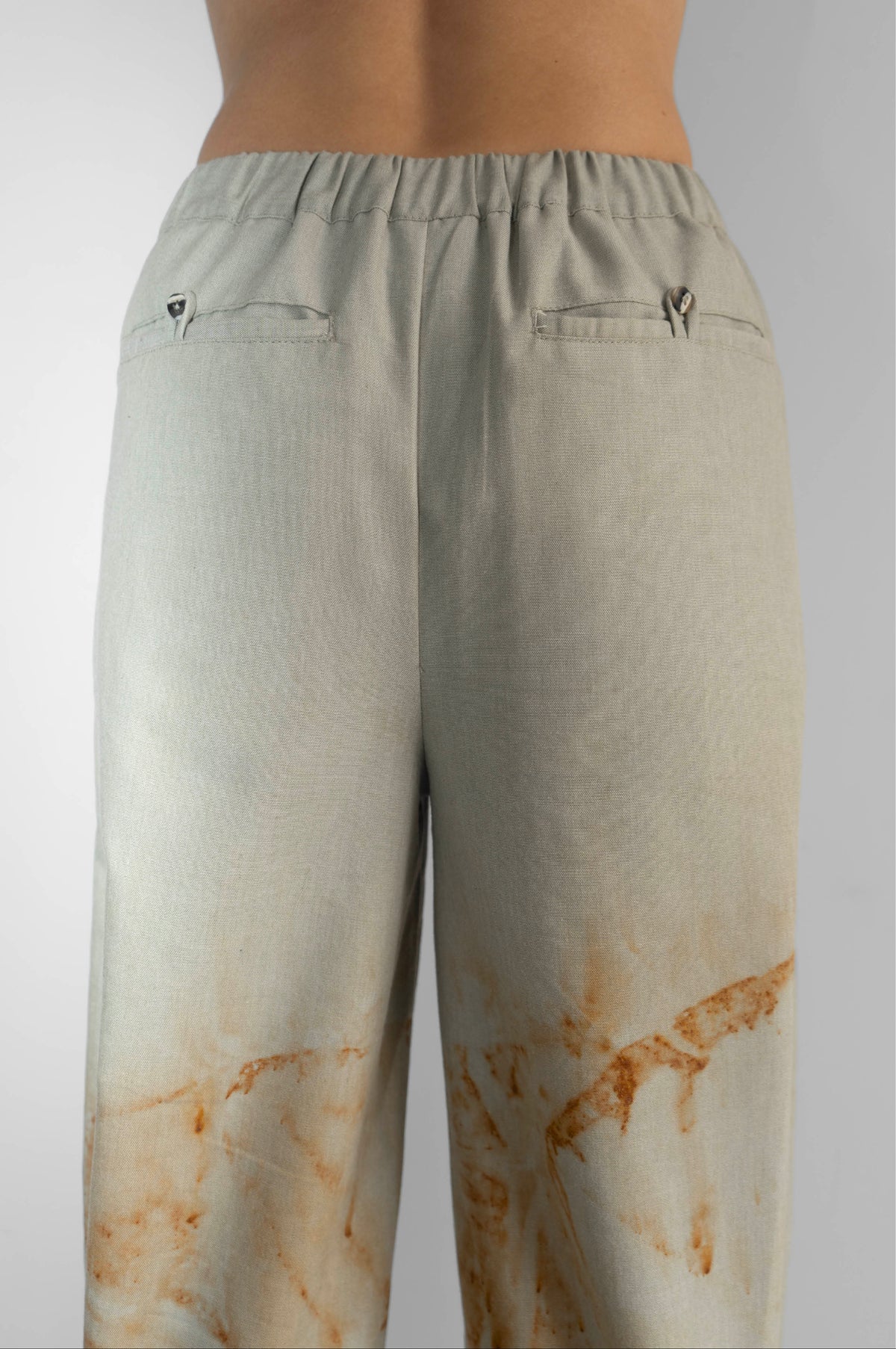 Rust-Green Globo Pants