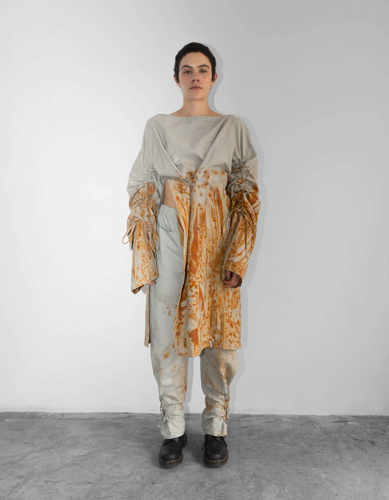 Rust-Green Aura Shirt