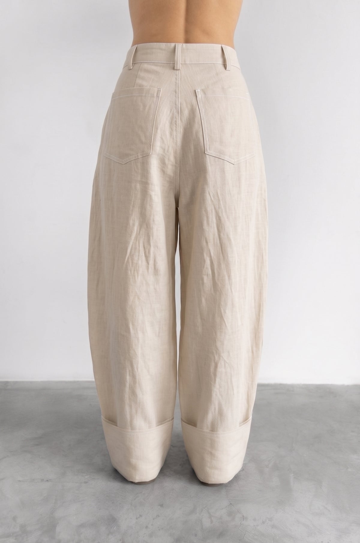 Bombacho Linen Pants