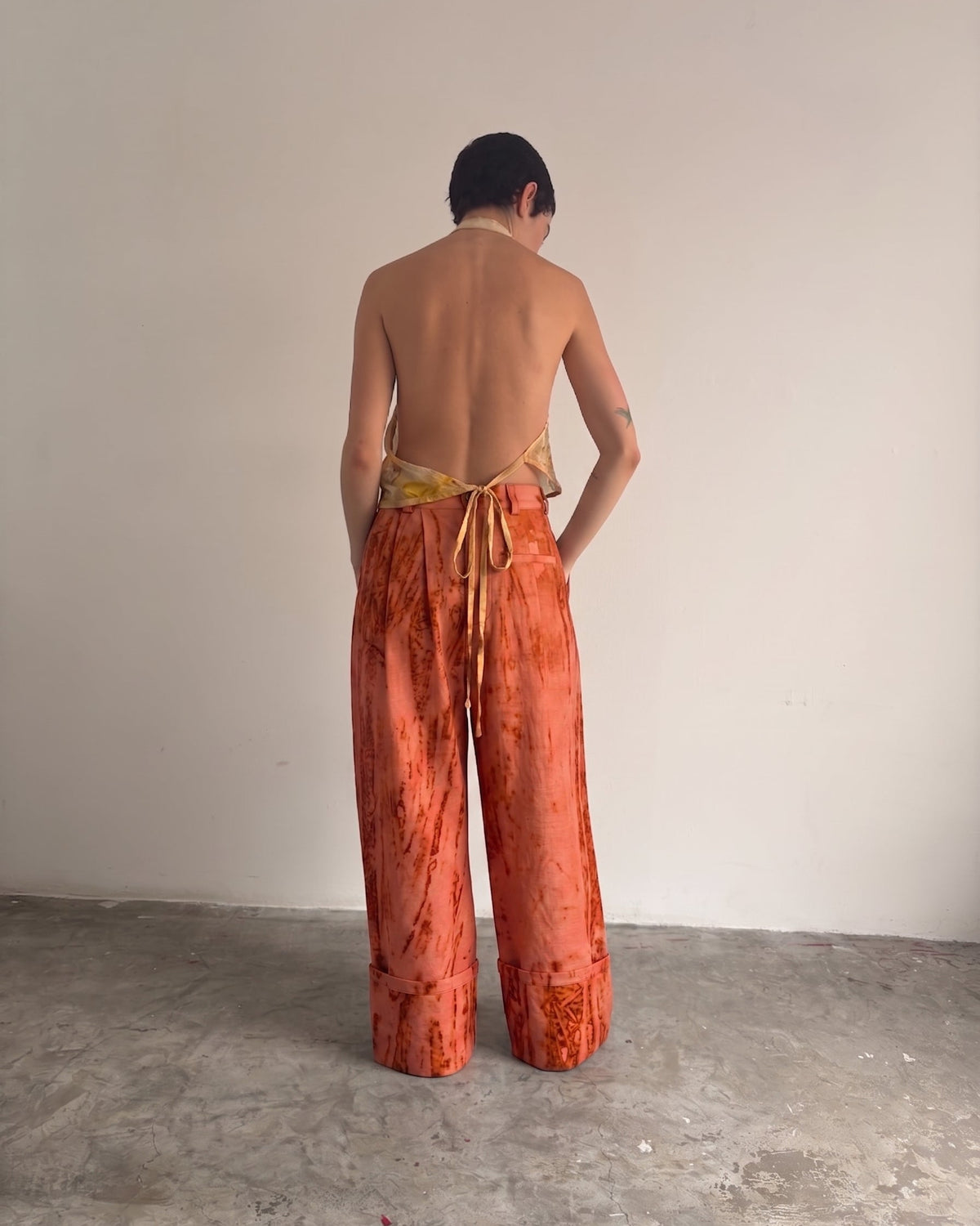 Bombacho Linen Pants