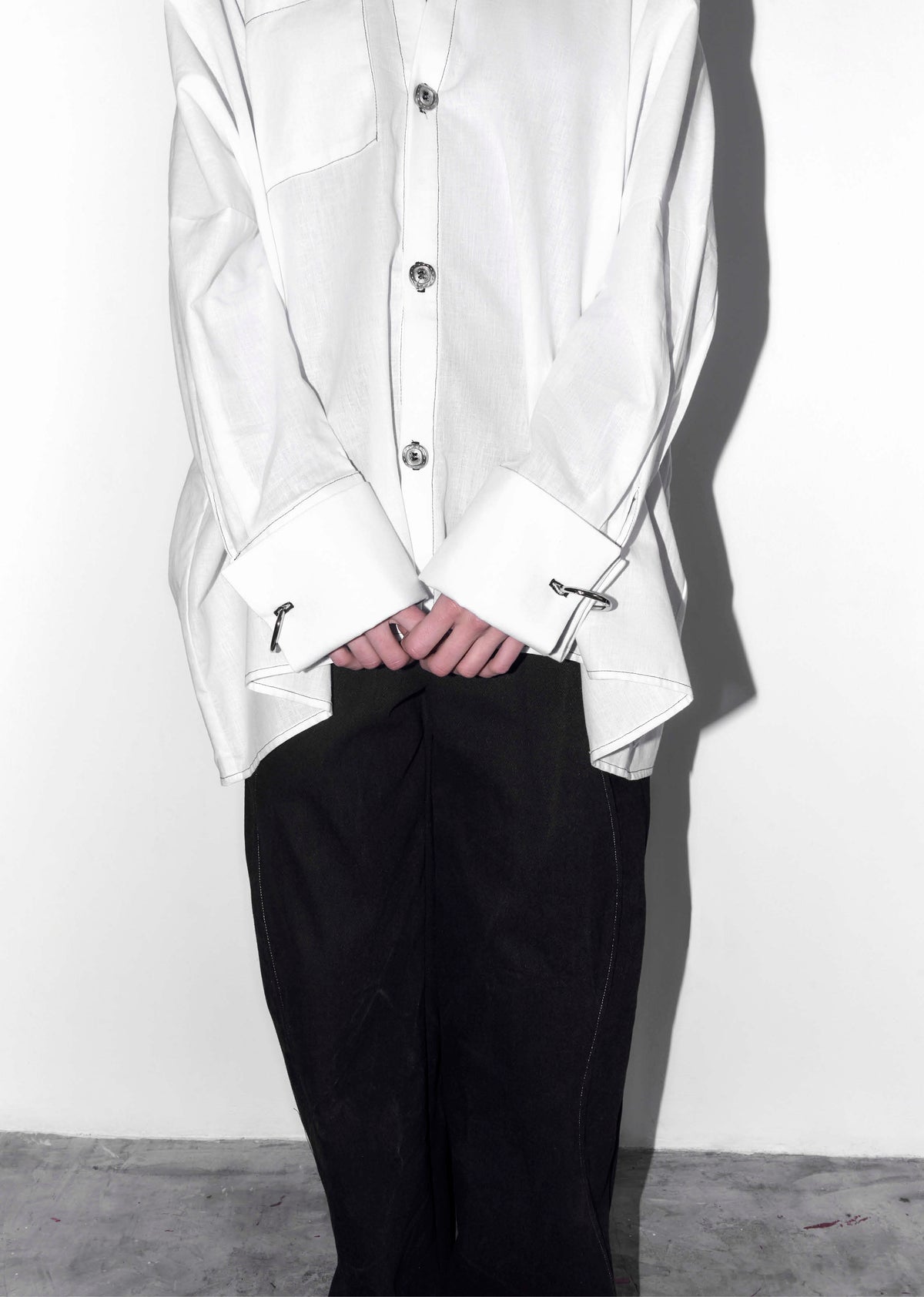 White Linen Joker Shirt