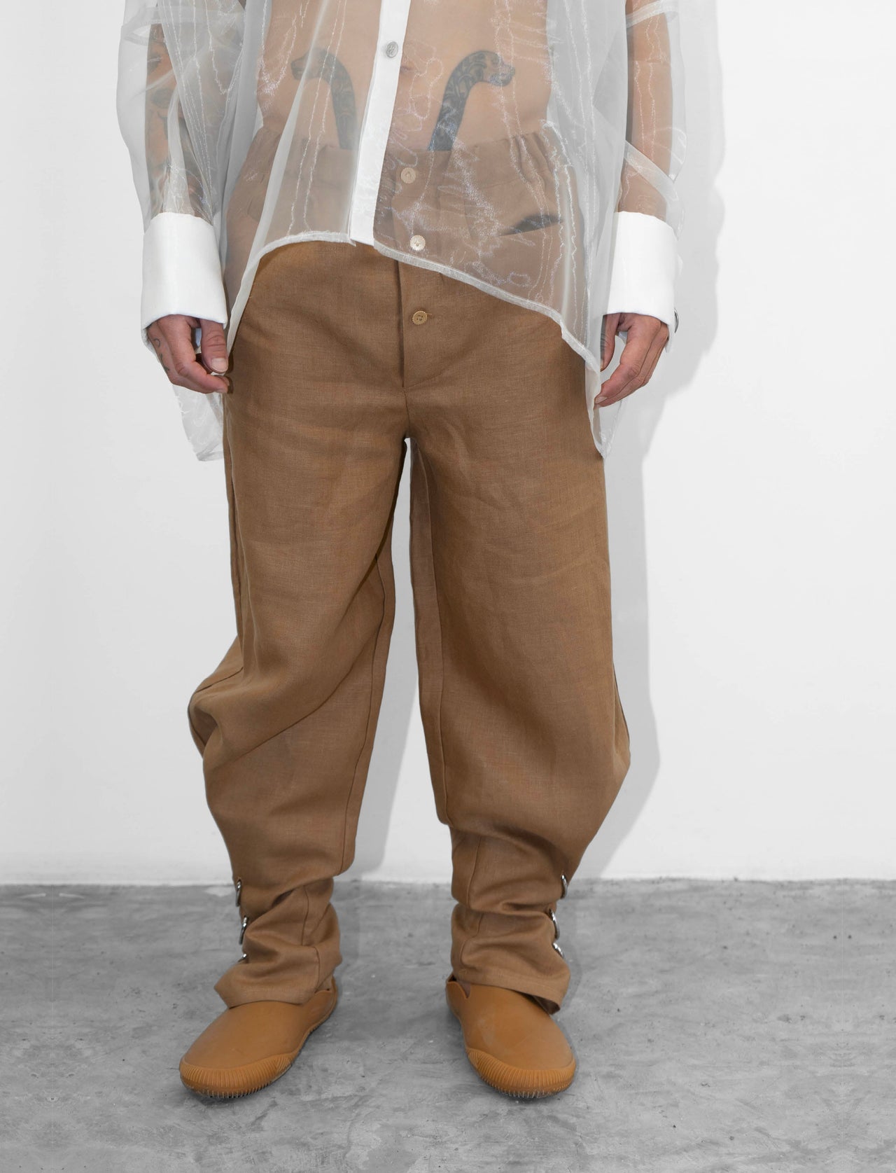 Camel Globo Pants