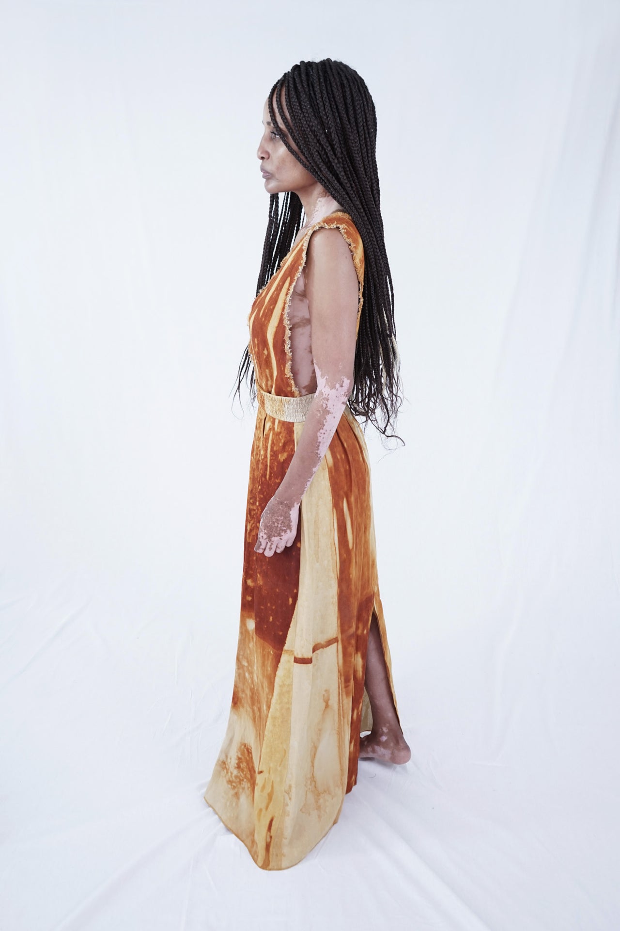 Rust Dress Vol. 1 fabric detail