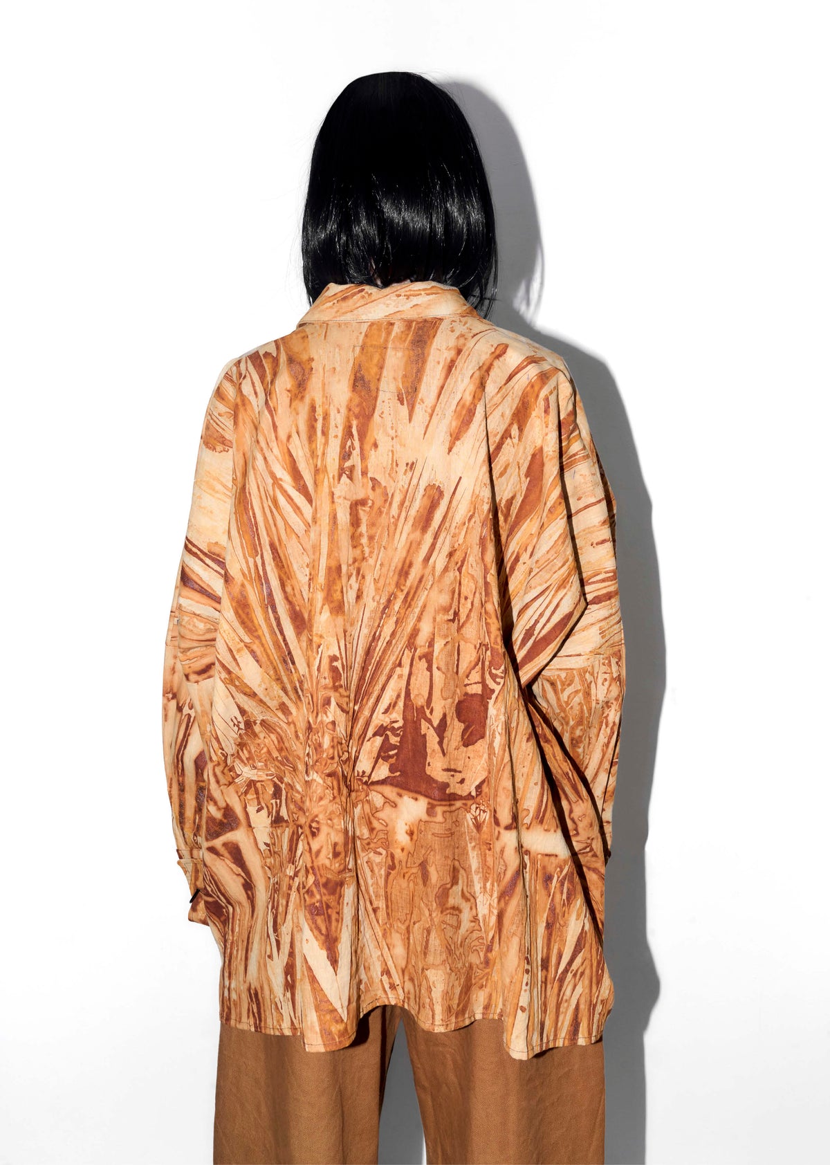 Rust Linen Joker Shirt