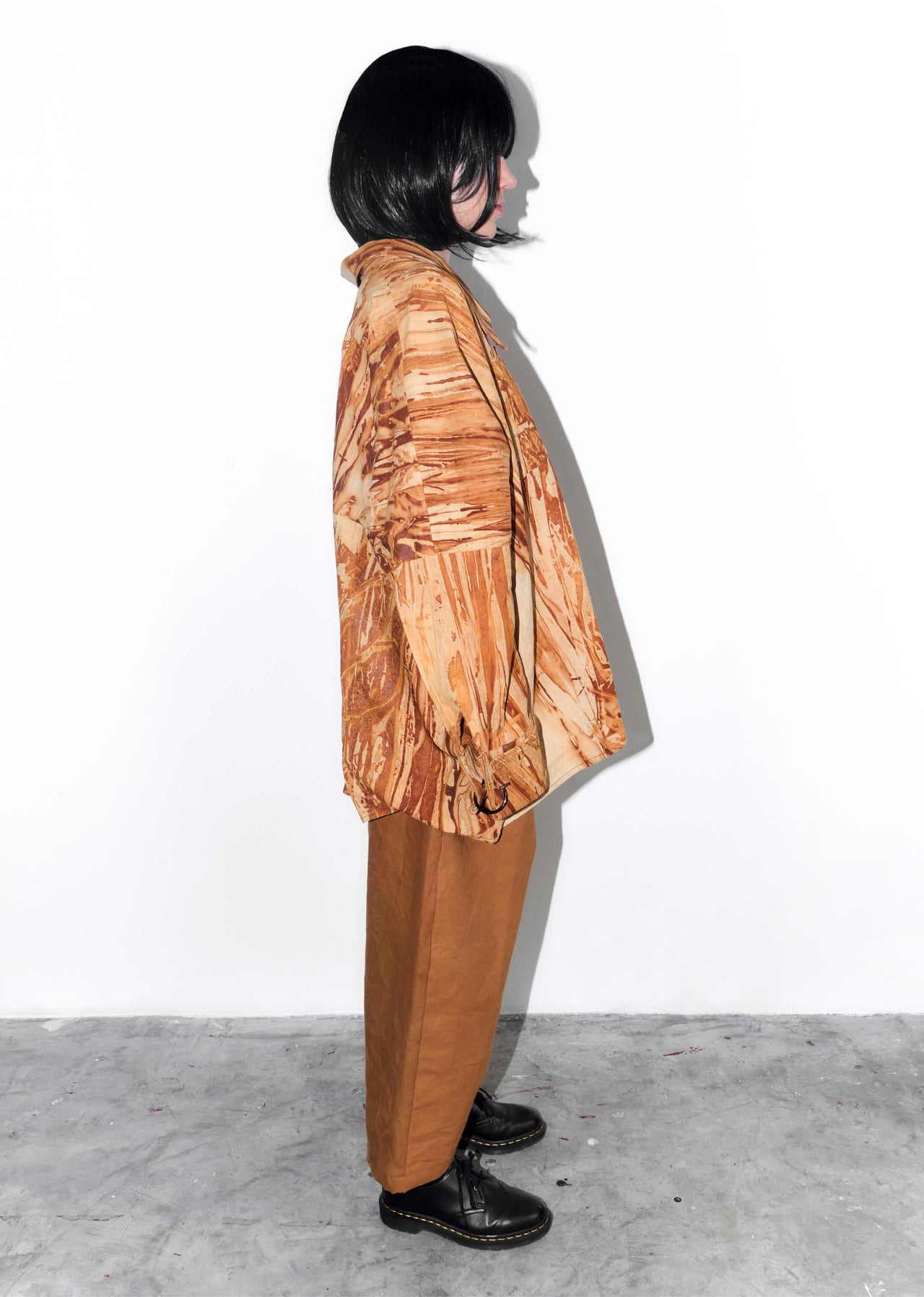 Rust Linen Joker Shirt