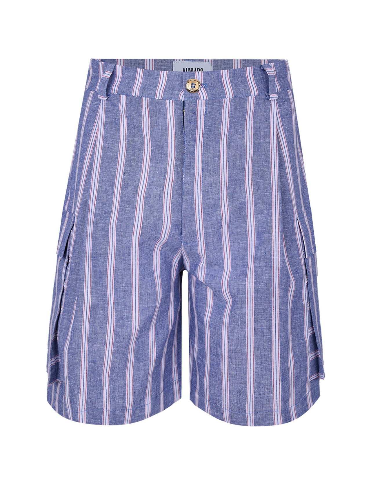 Blue Cargo Shorts